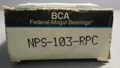 Federal Mogul NPS103RPC Bearing Insert w/ Collar 13/16" Bore (Lot of 4)