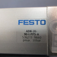FESTO PNEUMATIC CYLINDER DOUBLE ACTING 536233 N060 ADN2090IPPSA