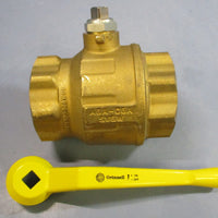 Grinnell 2Way Bronze Body Ball Valve, Lever Operated DN65 21/2" Bore PN16W16G