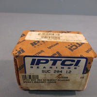 IPTCI SUC20412 Insert Bearing 0.75" ID; 1.8504" OD x 1.2205"