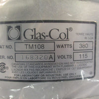 GlasCol TM108 1 Liter 115 Volts 380 Watt Aluminum Housed Heating Mantle