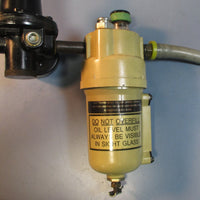 Norgen L12200OPDA 250 PSI Lubricator w/ Watts 8119020 Pressure Regulator Used