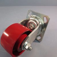 Hamilton 4" SS, Swivel Caster Wheel 4" Dia x 2" Wd Rectangle No Brake B-00188-55