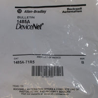 Allen Bradley 1485A-T1R5 Female Micro 5 Pin Terminator Standard, 1 Port NIB