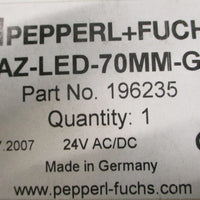 Pepperl + Fuchs VAZLED70MMGN Green Light Module 24VAC/DC 196235