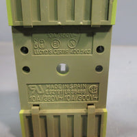 LOT OF 4 COMAT RELAY SOCKET 10A/380V CS-11