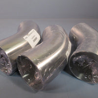 Lot of 3 Vine Corporation SS Long Tangent 45 Degree Elbow LA-E2KS2.5