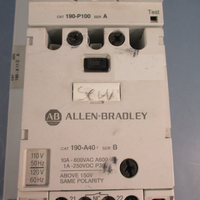 AllenBradley 190CPS40 Coordinated Protected Starter Assy w/ 190P100, 190A40