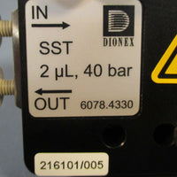Dionex 6078.4330 Micro Flow Cell SST 2 uL, 40 bar for Ultimate 3000 New