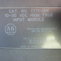 Allen Bradley 1771IBN 1030 VDC High True Input Module