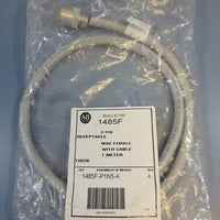 Allen Bradley 5 Pin Mini Female Receptacle with 1 m Cable 1485FP1N5A Ser A New