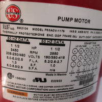 Bell & Gossett E-90 1.5HP Centrifugal Pump Motor 3PH P63ACV-1179 3450RPM SM2104