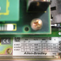 Allen Bradley SENSORLESS VECTOR AC Drive Series A 1336FBRF15AAEN