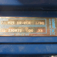 SVF Compact 1/2"V7 6666NTSE, 120 PSI Quarter Turn Actuator Assembly Used