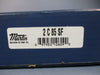 Martin 2 Groove V-Belt Pulley Bushing Bore for  C-Belt Section 2C85SF