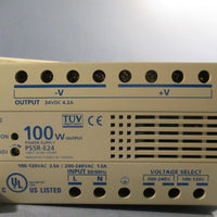 IDEC 100W 24VDC POWER SUPPLY PS5R-E24