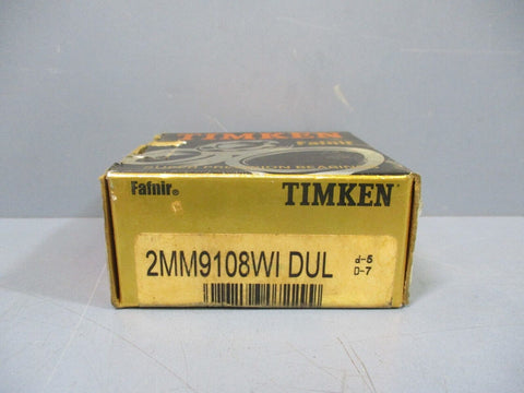 Timken 2MM9108WIDUL Super Precision Bearing d-5 D-7 29070081 Set of 2