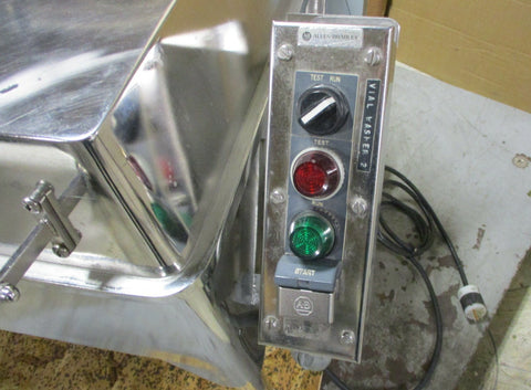 Metromatic 1418SS1 Ampule & Vial Washer Benchtop Batch Washing Ampoule Cleaner