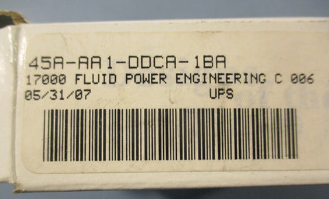 Mac Valves 45AAA1DDCA1BA Solenoid Valve 12 VDC 7.5 Watts 120 PSI