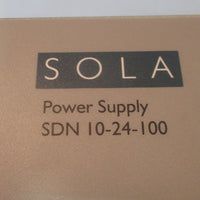 Sola SDN 1024100 Power Supply 115/230 VAC, 5060Hz, 6.0A/2.8A Used