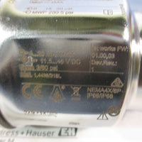 ENDRESS & HAUSER CERABAR M DIGITAL LIQUID LEVEL TRANSMITTER PMP551QUE6/0