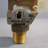 MOKON 022142 PRESSURE SWITCH, LOW PRESSURE 210 PSI, HTF OIL SYSTEM