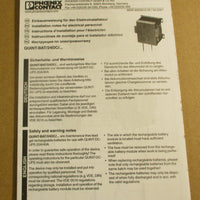 Phoenix Contact 2866349 Battery Module QUINT-BAT/24DC/3.4AH 24 VDC