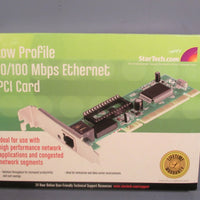 StarTech 1Port Low Profile 10/100Mbps Ethernet Network PCI Card ST100SLP