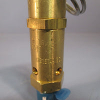 Lot of 2 Kingston Valve Pop Safety Relief 1/4 npt set 075psi/050scfm 112C1/4"