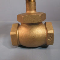 BRONZE BODY GLOBE VALVE 1/12" NPT 150SWP 300CWP T-211-Y