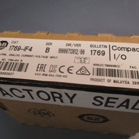 AllenBradley Compact I/O 4Ch Current/Vlt Input Module Ser. B 1769IF4 SEALED
