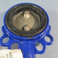 Amri KSB Steel Wafer Butterfly Valve Isoria 16 3T6K6 3" 240LB CS Body, Manual