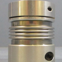 Bellows Coupling 16mm x 22mm Bore, 5mm x 6mm Keys
