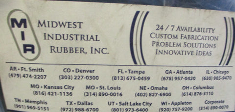 Midwest Industrial 12783 Fallas Indexing Belt 170" L x 14" W SS Clipper 12784