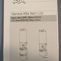 Alfa Laval 9611920008 Service Kit for Actuator 38-63.5/NW40-65 (Lot of 2)