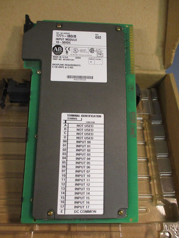 Allen-Bradley Digital Input Module, 16 Inputs 10-30VDC Series B 1771-IBD