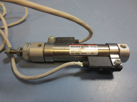 SMC NCDJ2KB16175H7A2L 100 PSI Cylinder NCDJ2KB16175H7A2L