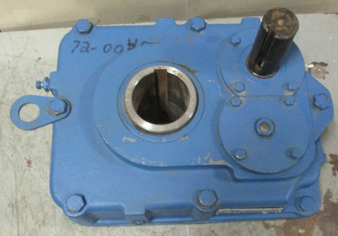 Foote Jones 8215H24 Shaft Mounted Drive Gear Reducer Estimated 24.65:1 Ratio