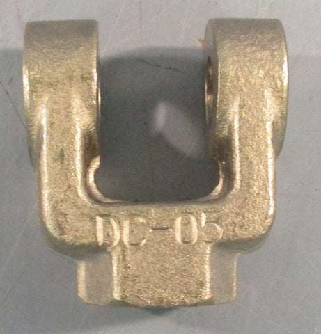 Cylinder Mounting Accessory DC05 Female Rod Clevis 7/16" ID 2" Length
