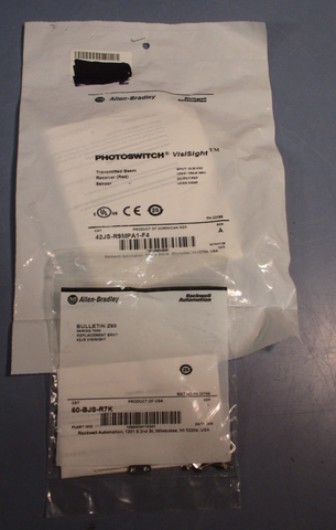 Allen-Bradley Photoswitch VisiSight 42JS-R9MPA1-F4 Ser. A 10-30vdc, 100mA Max