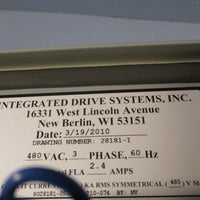 HK Systems/Dematic Industrial Control Panel Enclosure Type 12 0288353001