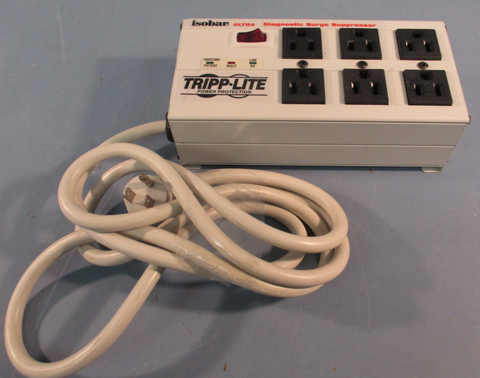 Tripp Lite Isobar Ultra 6 120V Diagnostic Surge Protector 6ft Cord 50/60Hz 12A