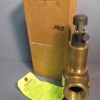 KUNKLE RELIEF VALVE SET POINT 160.0 PSI SIZE 3/4" 912BEDM03-LE