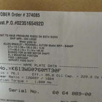 Stober Gear Speed Reducer Right Angle ServoFit K613WG0760MT30F, 76.1:1 Ratio