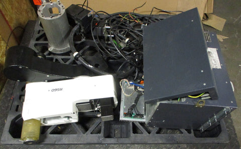 Staubli CS8C RS60 Robot Controller w/ RS60 Robotic Arm For Parts and Repair