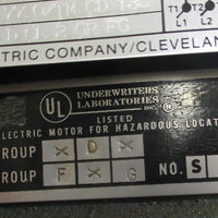 Reliance Duty Master AC Motor: 1.5 HP 230/460V  1155 RPM 5/2.5 AMPS 3Ph 60Hz