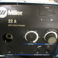 Miller CP302 CV DC MIG Welder w/ 22A 24V Wire Feeder and Rolling Cart