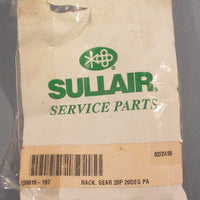 SULLAIR Service Parts 250016197 Rack Gear 20P 20DEG PA 5" Length