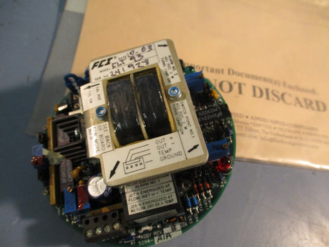 FLUID COMPONENTS FCI FLT93 REV B R15294-A1A 241928 Flow Element Control Board