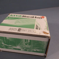 ASCO Red Hat Solenoid Valve 1/2" NPT, 24V DC Watertight Coil 8210G002